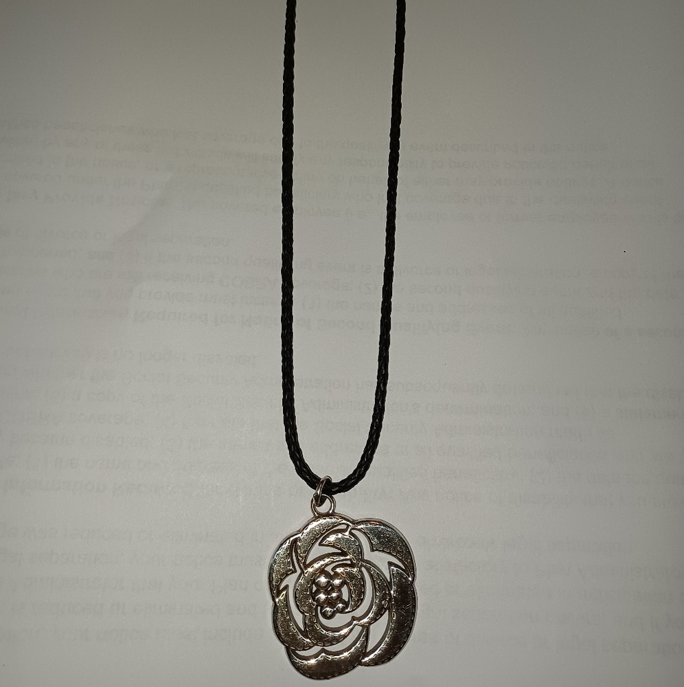 Brighton Black Rope Necklace